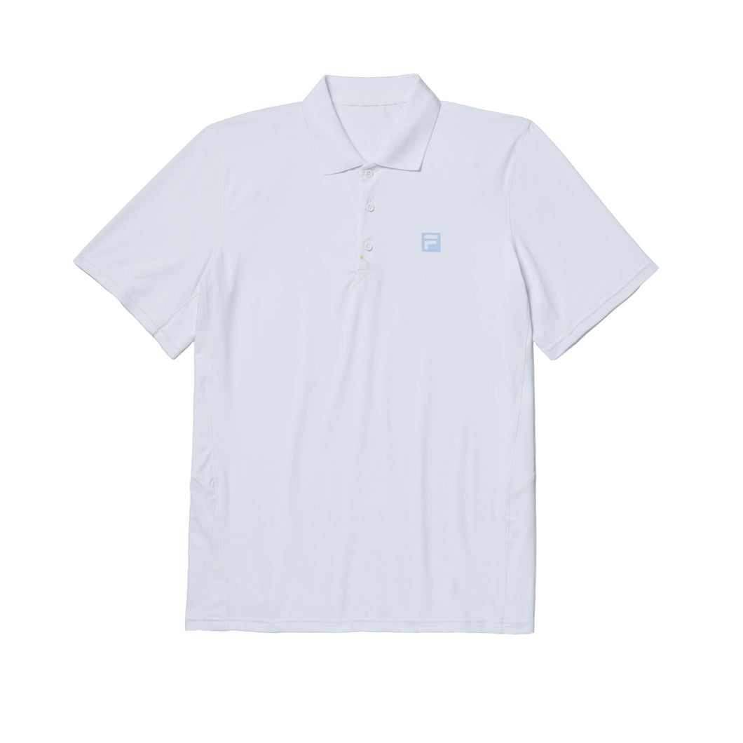 FILA Volley Core Mens Polo - White/XXL