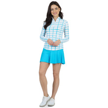 Load image into Gallery viewer, Ibkul Gingham Check Essential Womens Golf QZ
 - 7