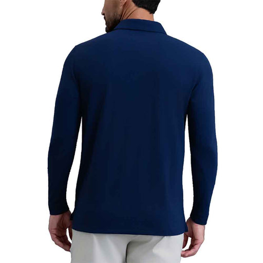 Ibkul Essential Solid LS Mens Golf Polo