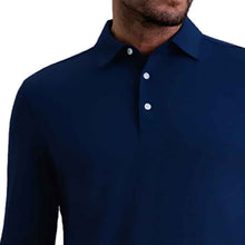 Load image into Gallery viewer, Ibkul Essential Solid LS Mens Golf Polo
 - 7