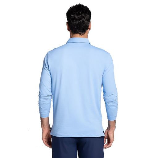 Ibkul Essential Solid LS Mens Golf Polo