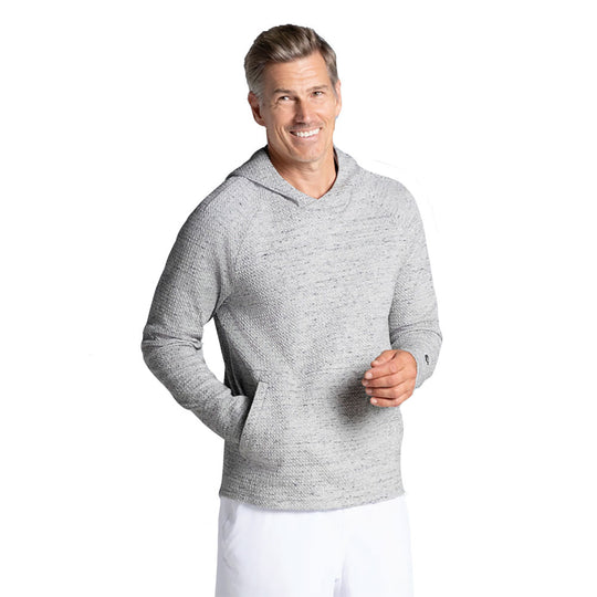 Ibkul Popcorn Stitch Mens Golf Hoody