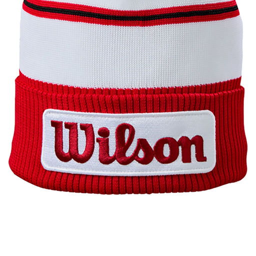 Wilson Golf Tour White Red Unisex Golf Beanie