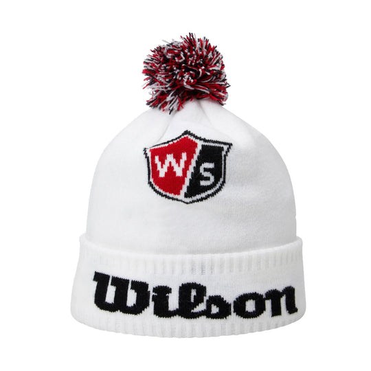 Wilson Golf Tour White Red Unisex Golf Beanie
