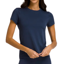 Load image into Gallery viewer, Wilson Pro Seamless Womens Tennis Shirt - Classic Navy/XL
 - 5