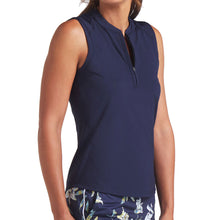 Load image into Gallery viewer, Puma Golf Aerlon Mock Womens SL Golf Polo - Deep Navy/XL
 - 1