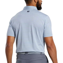 Load image into Gallery viewer, FootJoy Emory Stripe Lisle Mens Golf Polo
 - 4