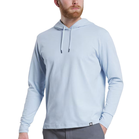 FootJoy Ottoman Jacquard Pullover Mens Golf Hoodie