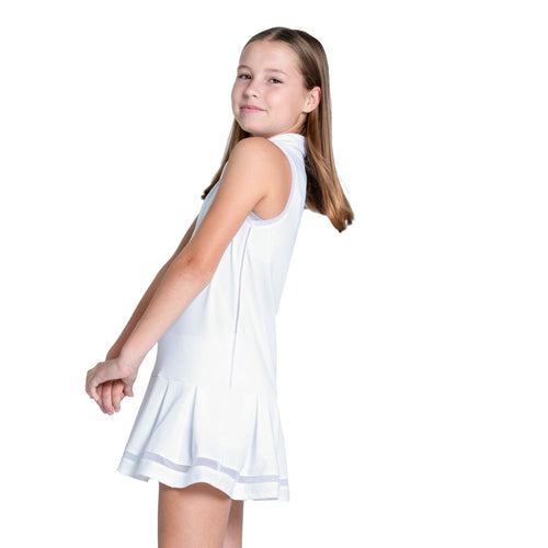 Lucky in Love Its a Win Girls Golf Dress - 2
