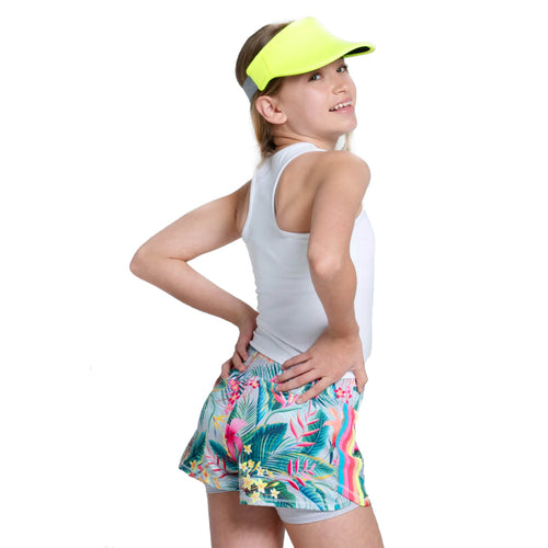 Lucky in Love Mia Girls Tennis Tank Top with Bra - 2