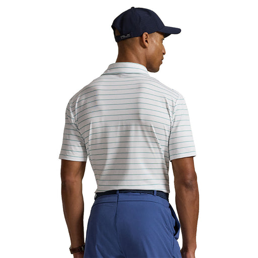 RLX Polo Golf LW Airflow Stripe Mens Golf Polo