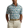 RLX Polo Golf Lightweight Airflow Knit Georgia Rose Print Mens Golf Polo