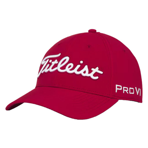 Titleist Tour Performance Mens Golf Hat - Red/White/One Size