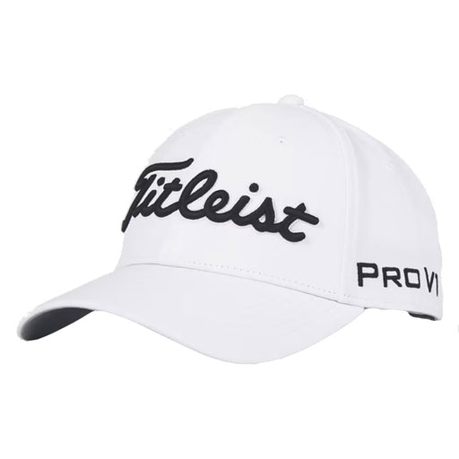 Titleist Tour Performance Mens Golf Hat - White/Black/One Size
