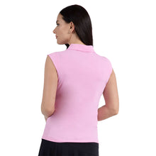 Load image into Gallery viewer, Ibkul Solid Sleeveless Womens Golf Polo
 - 4