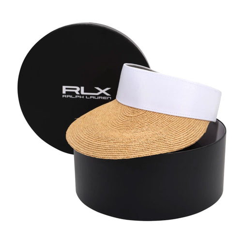 RLX Ralph Lauren Twilly Tie Womens Golf Visor with Gift Box - 2