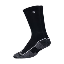 Load image into Gallery viewer, FootJoy ProDry Mens Crew Golf Socks - Black/7-12
 - 1
