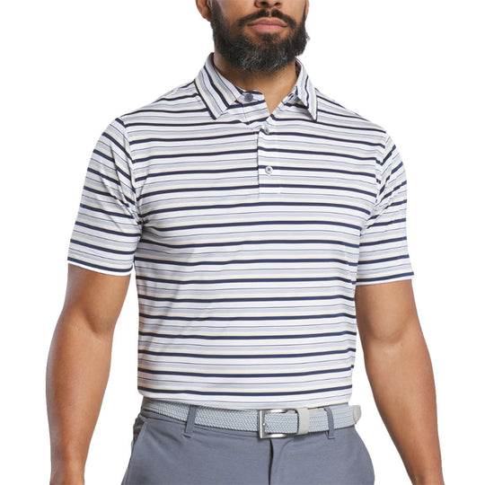 FootJoy Mixer Stripe Lisle Mens Golf Polo