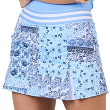 Load image into Gallery viewer, Sofibella UV Colors 13 In Geo Womens Tennis Skirt - Rosetta/XL
 - 5