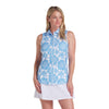 Puma Golf Cloudspun Botanic Womens Sleeveless Golf Polo
