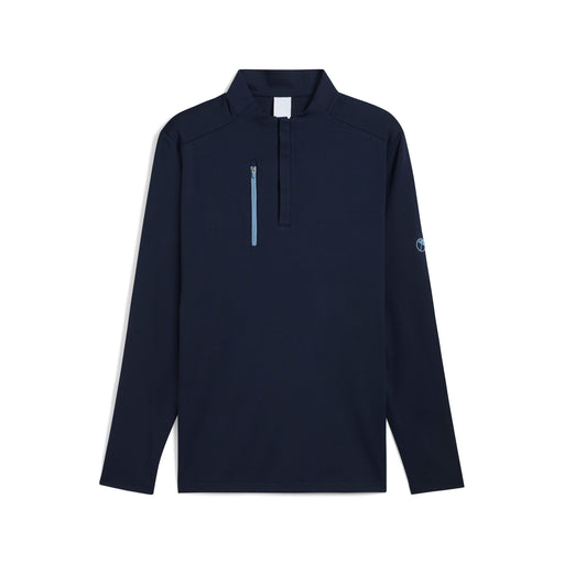 PUMA Golf X AP Cloudspun Tech Men Golf Quarter-Zip - Deep Navy/XL