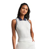 Rhone Prize Sleeveless Zip Womens Golf Polo
