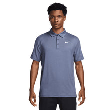 Load image into Gallery viewer, Nike Golf Dri-Fit Tour Heather Mens Polo - Midnt Navy/Wht/XXL
 - 1