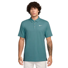 Load image into Gallery viewer, Nike Golf Dri-Fit Tour Heather Mens Polo - Minrl Teal/Ivry/XXL
 - 3
