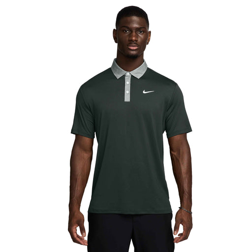 Nike Golf Dri-Fit Tour Contrast Mens Polo - Nt Forst/Cly Gn/XXL