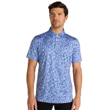 Load image into Gallery viewer, Redvanly Fourcy Mens Golf Polo - Blue Lavender/XL
 - 3