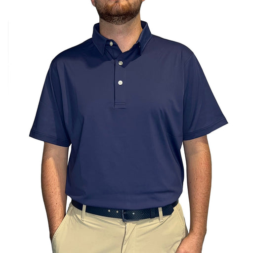 Ace & Oak Mens Golf Polo - Navy/XXL