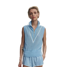 Load image into Gallery viewer, Varley Allena Half-Zip Womens Vest - Airy Blue/L
 - 1