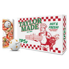 Load image into Gallery viewer, TaylorMade TP5x Hot Shot Pizza Golf Balls Dozen - Pizza
 - 1