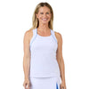 Sofibella Spring Tide 23 Inch Racerback Womens Tennis Tank