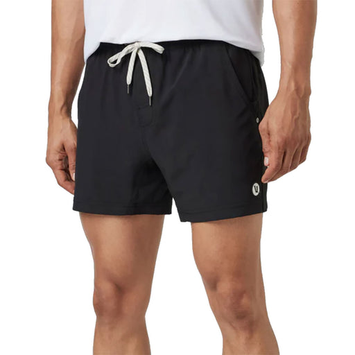 Vuori Kore 5 Inch Mens Lined Shorts - Black/L