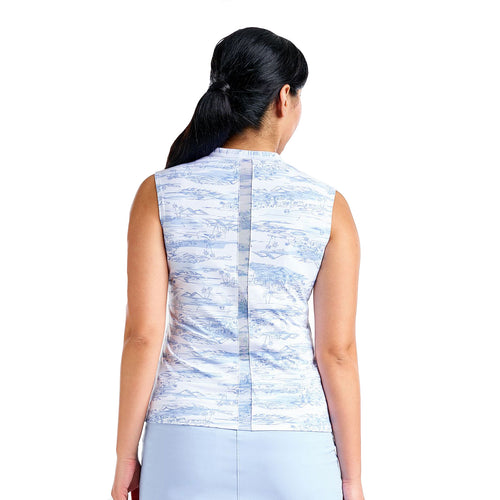 NVO Linnea Mock Womens Golf Polo - 2