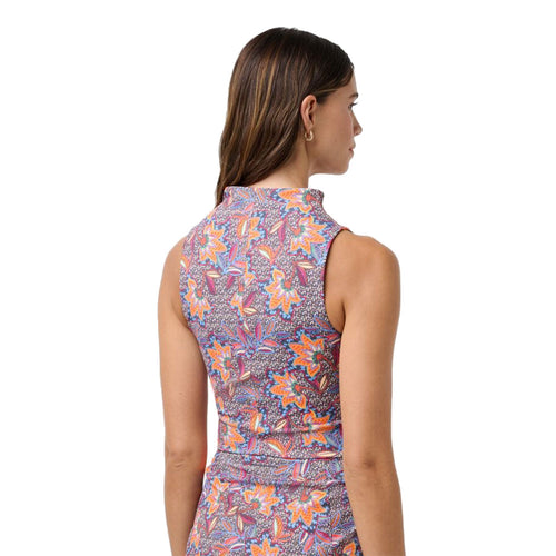 TravisMathew Sunfire Zip Womens Golf Tank - 2