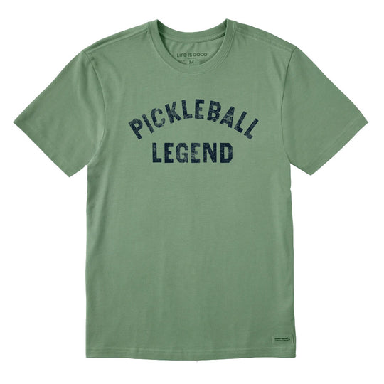 Life Is Good Pickleball Legend Crusher Shortsleeve Mens T-Shirt