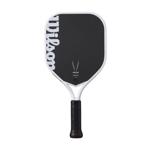 Wilson Vesper Control 17 Pickleball Paddle - White/Black/4 1/8/8.1 OZ