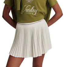 Load image into Gallery viewer, Varley Clemency Womens Mid Rise Tennis Skort - Wht/Blue Nights/L
 - 9