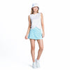 Lucky In Love Retro Stripe Twist Womens Tennis Tank
