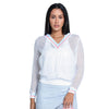 Lucky In Love Retro Stripe Womens Tennis Pullover