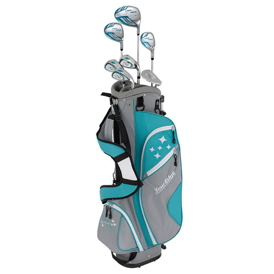 Tour Edge Lady Edge 8 Piece Womens Left Hand Half Golf Set