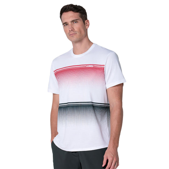 K-Swiss Gradient Descent Mens Tennis Shirt