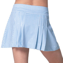 Load image into Gallery viewer, Lucky In Love Linen Stripe Pleat Girls Golf Skort
 - 2