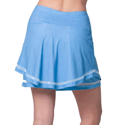Lucky in Love Linen Play Knee Length Womens Golf Skort - 2