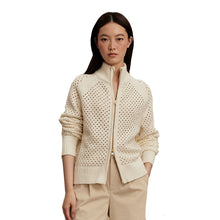 Load image into Gallery viewer, Varley Mandy Boucle Womens Knit Jacket - Coconut Milk/L
 - 1