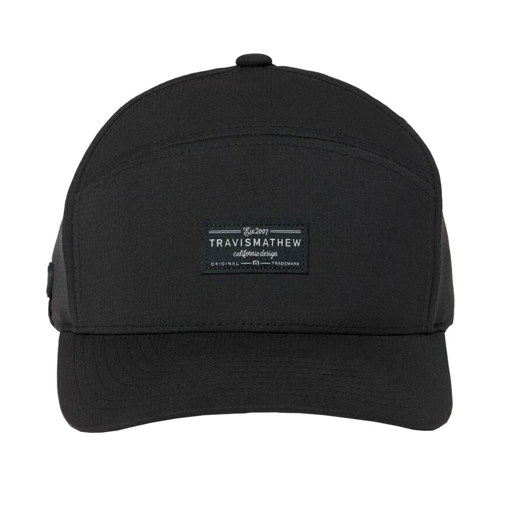 TravisMathew Wanderlust Mens Golf Hat - Black/One Size
