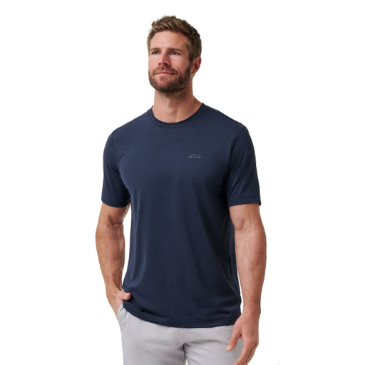 TravisMathew Heater Pro Mens T-Shirt - Total Eclipse/XXL