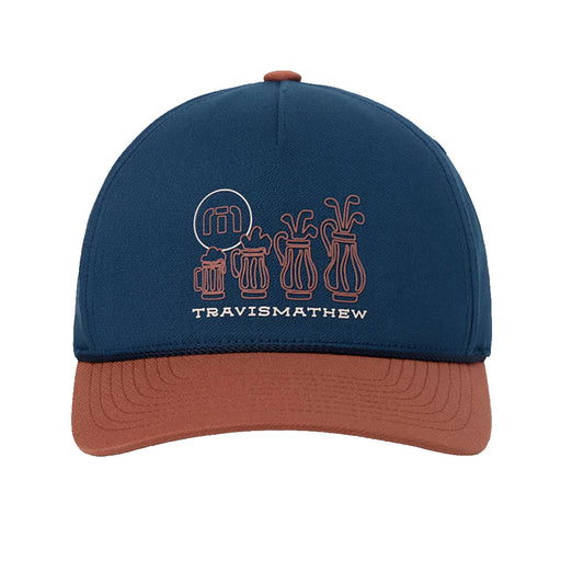 TravisMathew Beerly Beloved Mens Golf Hat - Titan/One Size